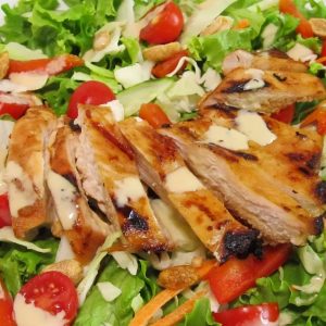 Chicken With Salad - Tavuk Lu Salata