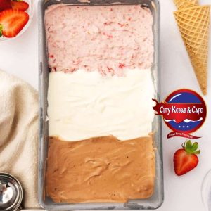 ICE Cream Vanilla/Chocolate/Strawberry