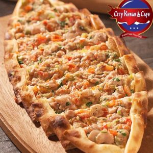 Pizza with Chicken Cheese - Tavuklu Peynirli Pide
